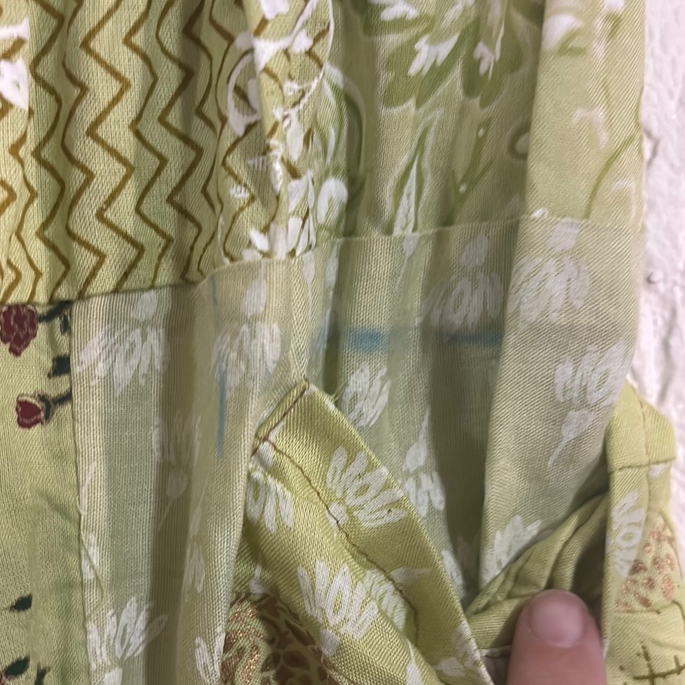 Patchwork Shorts W/Pockets - image 5